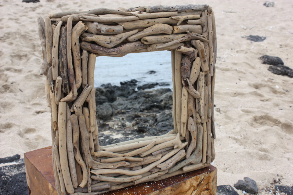 Driftwood Square Mirror 16"x16" - Coastal Living | #lis3100240b Driftwood Square Mirror 16"x16" - Coastal Living | #lis3100240b